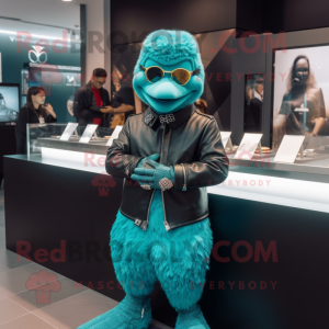 Teal Fried Chicken mascotte...