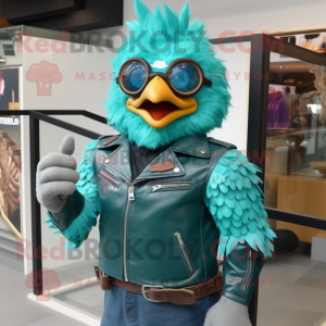 Teal Fried Chicken mascotte...