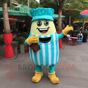 Turkis pommes frites maskot...