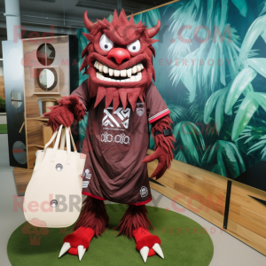 Maroon Demon mascotte...