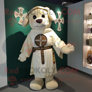 Creme Celtic Cross maskot...