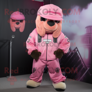 Pink Marine Recon mascotte...