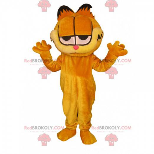 Gardfield maskot med store øjne - Redbrokoly.com