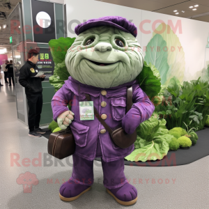 Purple Cabbage mascotte...