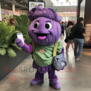 Purple Cabbage mascotte...