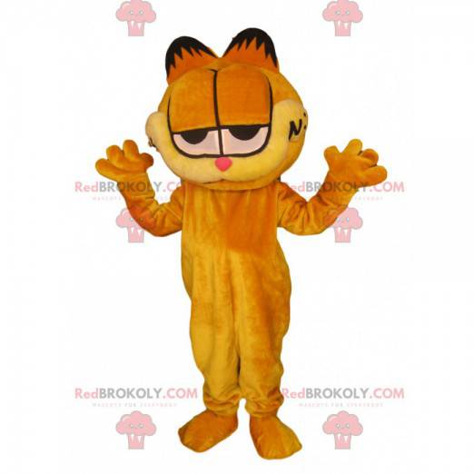 Gardfield maskot med store øjne - Redbrokoly.com