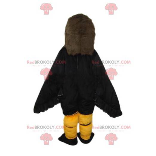 Majestic brown eagle mascot. Eagle costume - Redbrokoly.com