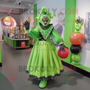 Lime Green Evil Clown...