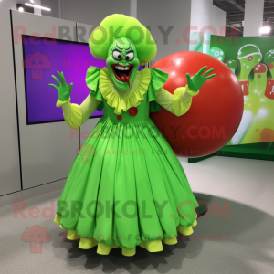 Lime Green Evil Clown...