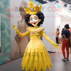 Yellow Queen mascotte...