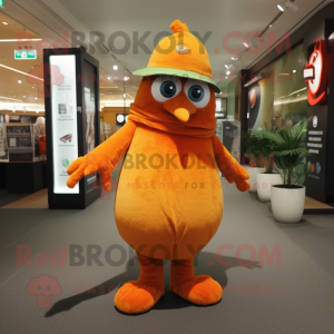 Orange Kiwi mascotte...