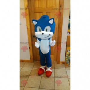 Sonic berømt blå pindsvin videospil maskot