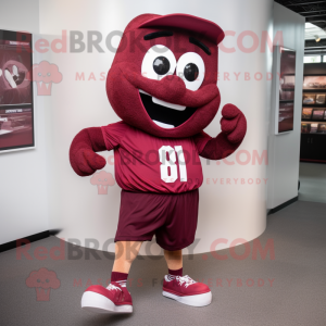 Maroon Candy mascotte...