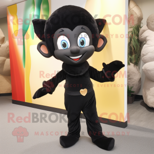 Black Elf mascotte kostuum...