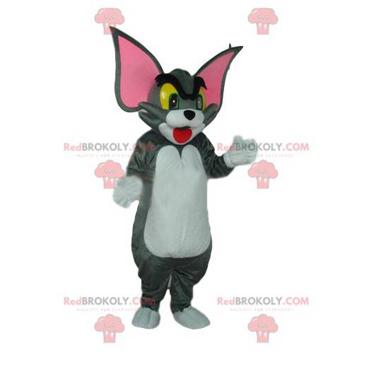 Mascot Tom, el gato gris de los dibujos animados Tom y Jerry -