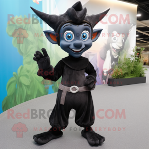 Black Elf mascotte kostuum...