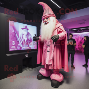 Pink Wizard mascotte...