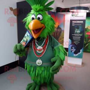 Green Roosters mascotte...