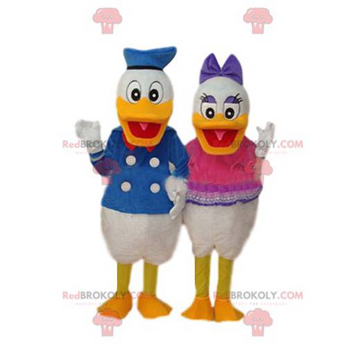 Donald og Daisy maskot duo - Redbrokoly.com
