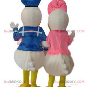 Donald og Daisy maskot duo - Redbrokoly.com