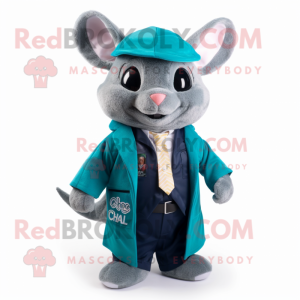 Teal Chinchilla mascotte...