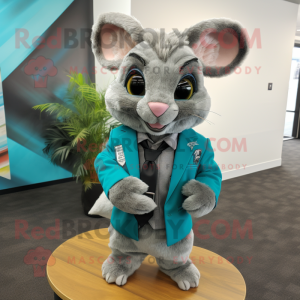 Teal Chinchilla mascotte...