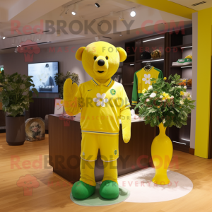 Sitrongul firkløver maskot...