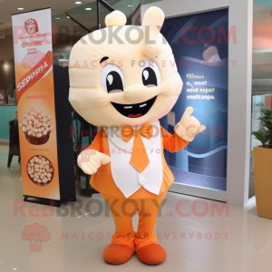 Peach Pop Corn mascotte...