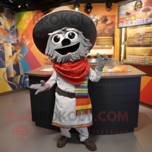 Grijze Fajitas mascotte...