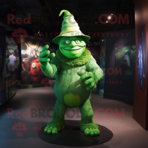 Green Ogre mascotte kostuum...