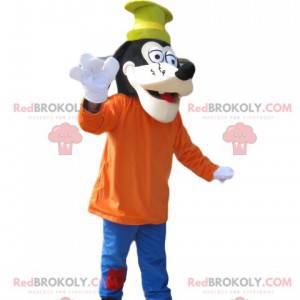 Fånig maskot, den disiga hunden till Walt Disney -