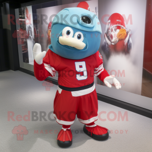 nan American Football Helmet mascot costume character dressed with a Midi Dress and Scarf clips