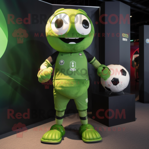 Olive Soccer Ball mascotte...