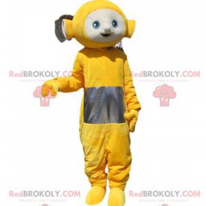 Mascote Laa-laa, o Teletubby Amarelo. Traje Laa-laa -