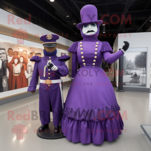 Purple Civil War Soldier...