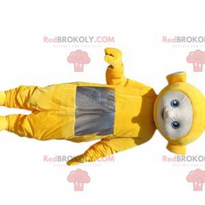Mascot Laa-laa the Yellow Teletubby. Laa-laa costume -