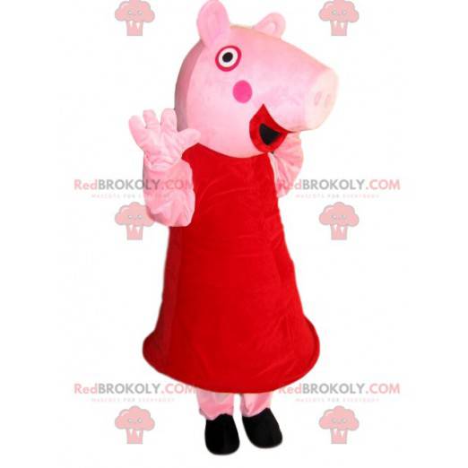 Mascotte di Peppa Pig. Costume di Peppa Pig - Redbrokoly.com