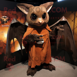 Rust Bat maskot kostume...
