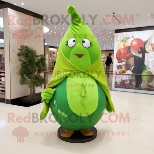 Forest Green Pear maskot...