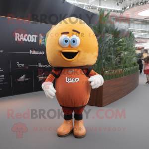 Rust Mango mascotte kostuum...