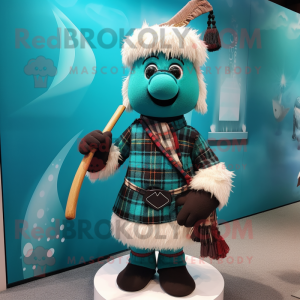 Doedelzak mascotte kostuum...