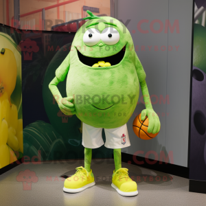 Lime Green Melon mascotte...