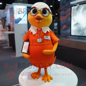 Orange Dove mascotte...