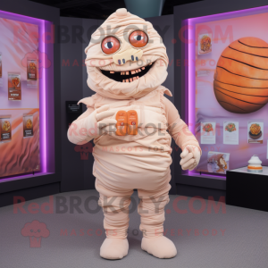 Peach Mummy mascotte...