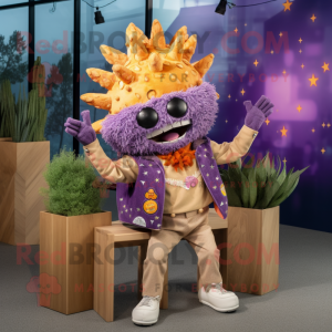 Lavendel Nachos mascotte...