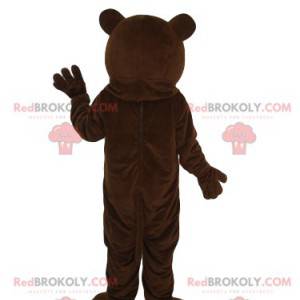 Notre mascotte d'ours marron agressif - Redbrokoly.com