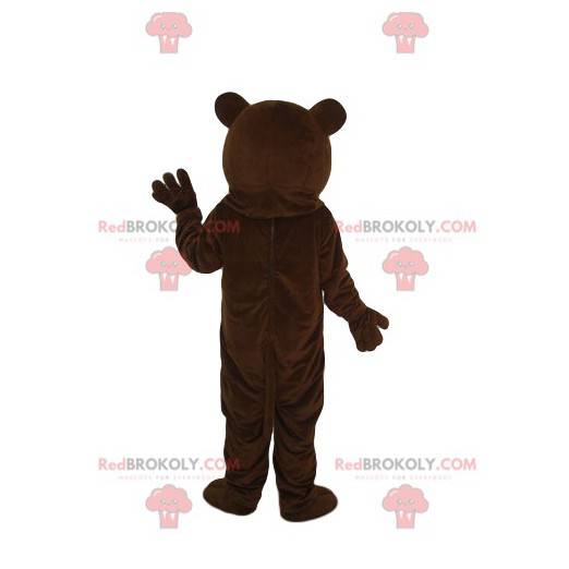 Our aggressive brown bear mascot - Redbrokoly.com