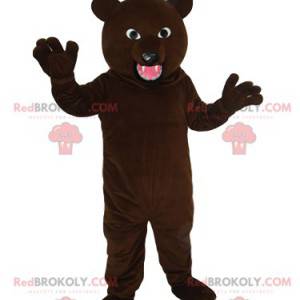 Our aggressive brown bear mascot - Redbrokoly.com