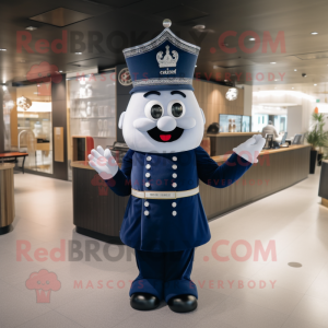 Navy Queen maskot kostume...