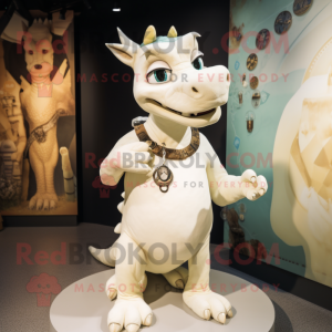 Cream Dragon mascotte...